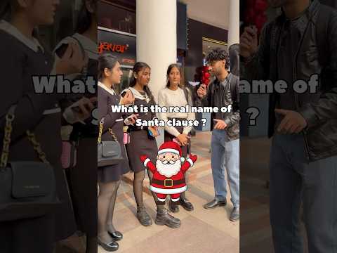 What is the real name of SANTA CLAUS 🎅?🤔 #shorts