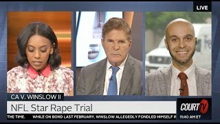 Alex Ozols Legal Analyst   Kellen Winslow Rape Trial   Court TV  mp4
