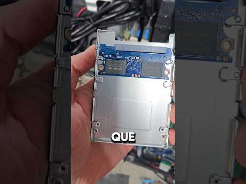 Así se ve un SSD de 120GB por dentro, por si no sabían 🤣 #ssd #hdd #pc #mod #imac #apple #kingston