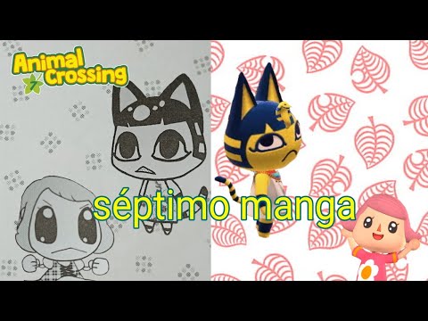 Todas las apariciones de Ankha en el séptimo manga de Anima Crossing (versión de Sayori Abe) #ankha