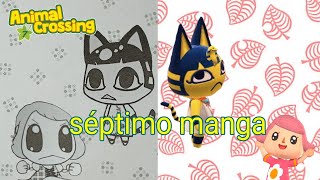 Todas las apariciones de Ankha en el séptimo manga de Anima Crossing (versión de Sayori Abe) #ankha