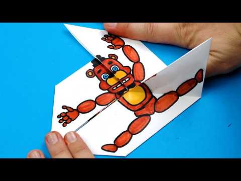 Five Nights at Freddy's DIY PAPER CRAFTS（+Tutorials)