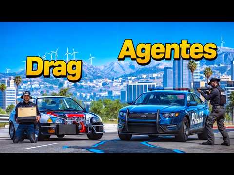 Nos Fugamos De Los Agentes Para Restaurar Mi Civic De Drag Race