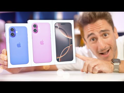 J'ai les iPhone 16 en avant-première !