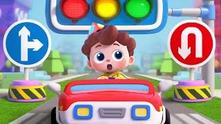 Baby Learns Traffic Rules | Safety Rules for Kids | Nursery Rhymes & Kids Songs | BabyBus