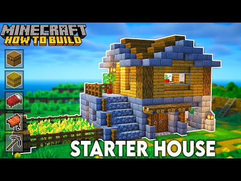 Minecraft: How to Build an Easy Starter House