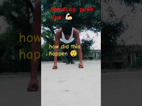 how to desi push ups ๐ฒin morning workout โ
fitness body #pushups #viralvideo #tranding #gym #shorts