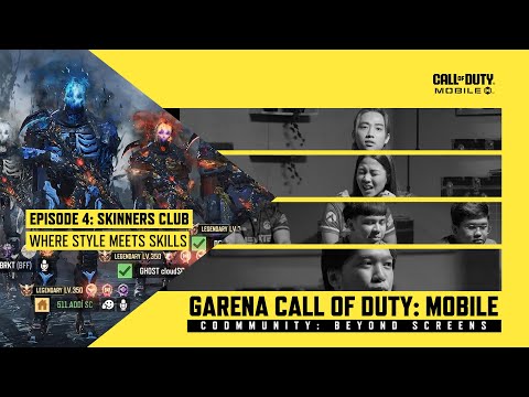 CODMMUNITY: Beyond Screens - EP04: Chasing Rarities CODM Skinners Club | Garena Call of Duty: Mobile