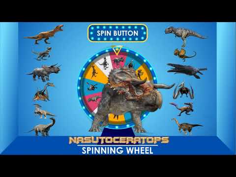 Discover Jurassic World Dominion Dinosaurs w/Spinning Wheel : T REX, Giganotosaurus