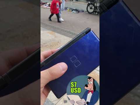 Rescaté está Nintendo DS lite del tianguis 🛍️ #nintendo #tianguis #parati