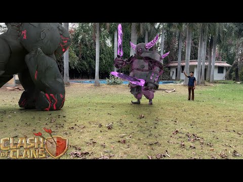 Clash of Clans In Real Life Battle #clashofclans