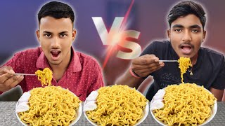 Maggi Eating Challenge 😱🤑 | Spicy Maggi Eating Competition || Food challenge