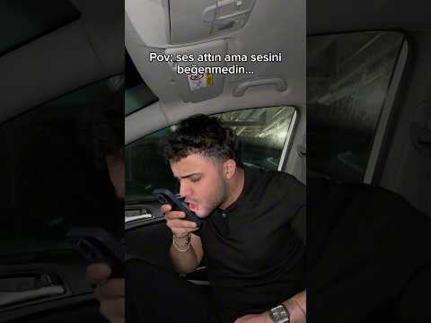 SES ATTIN AMA SESİNİ BEĞENMEDİN… #aboneol #funny