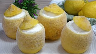 LIMONES HELADOS🍋( Sin Leche CONDENSADA) Con 3 Ingredientes