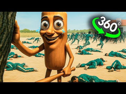 Freeze or Die - Tung Tung Sahur in Squid Game Season 3   (4K VR Experience) @Netflix