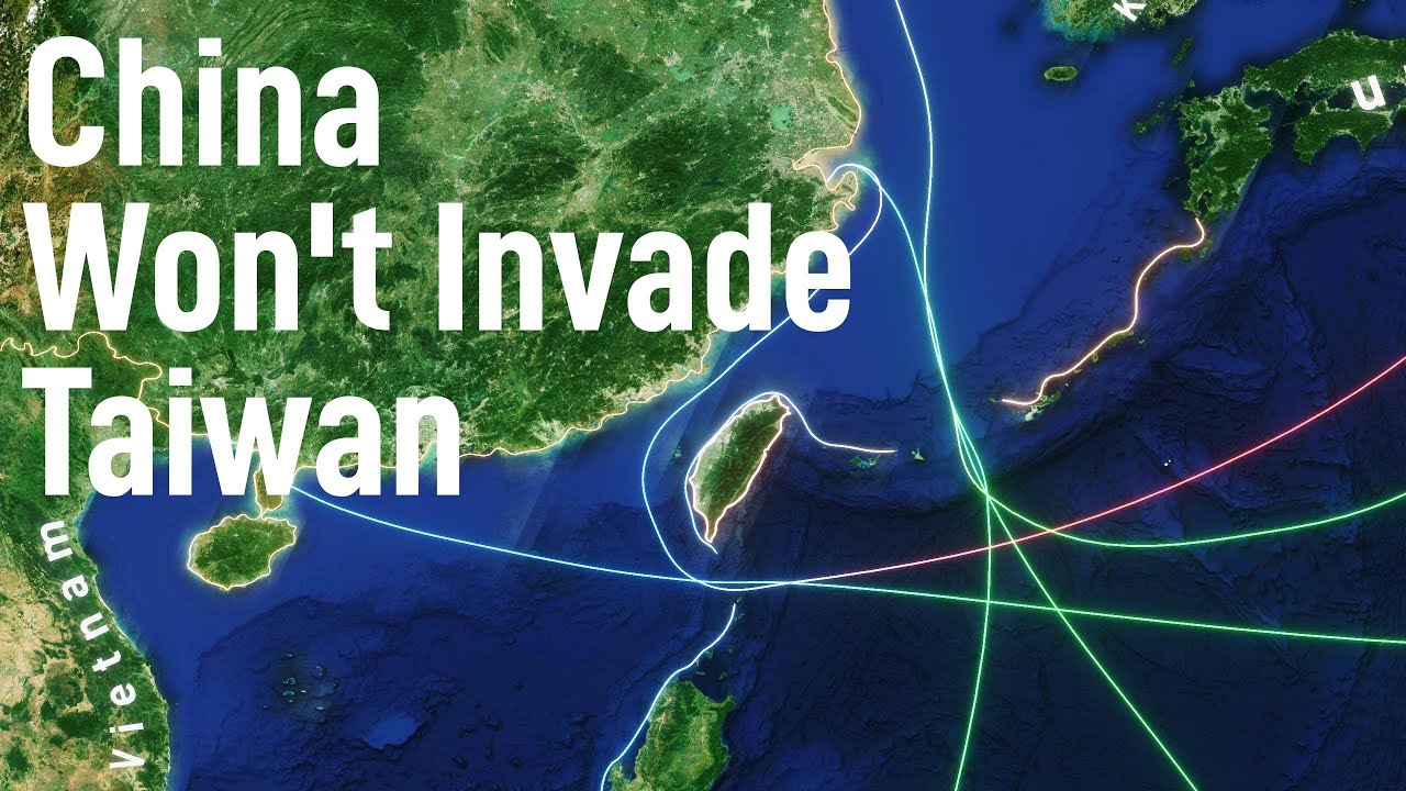 5 Reasons Why China Won't Invade Taiwan