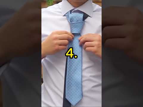 Cómo anudar una corbata fácil y rápido