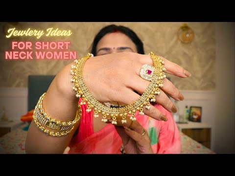 Short Neck? NO Problem! Stylish Jewellery Ideas for Saree/ Lehenga/ Gown