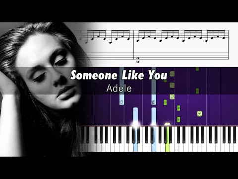 Tutoriel pour jouer Someone Like You d'Adele au Piano