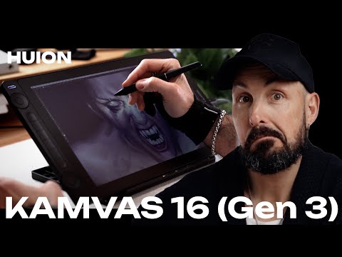 I Don't Know What Huion's Been Up To Lately, But I Like It! -  Huion Kamvas 16 (gen 3)