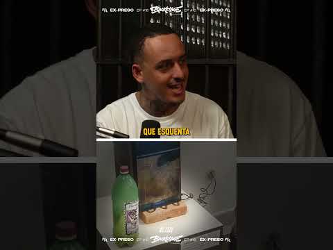 Ex-preso explicou como fazem pra beber na cadeia.