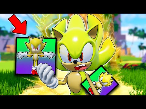 Super Sonic Unlocks The WORST Super Sonic Skins In Roblox!