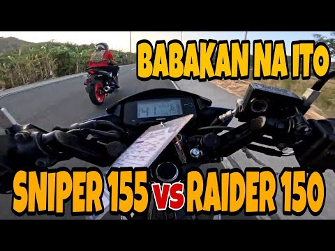 HULI KAMI / BAGONG SNIPER 155 NI JAPER SNIPER SUNUBUKAN SA RAIDER 150 KAY OTOY @JaperSniperOfficial