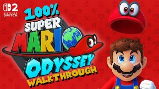 Super Mario Odyssey (Switch 2) Full Game 100% Walkthrough in 4K HDR