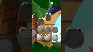 Contagem de Arco-Íris - Numberblobs - Parte 5 | Aprenda a contar até 10 | Numberblocks #shorts