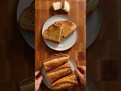 Cheap vs expensive PB&J #cooking #food #foodasmr #recipe