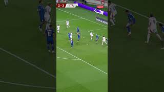 Il gol di Raspadori contro Israele