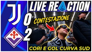 🤬 IMBARAZZANTI! 6° POSTO… JUVENTUS - FIORENTINA 0-2 | CURVA SUD ALLIANZ STADIUM REACTION