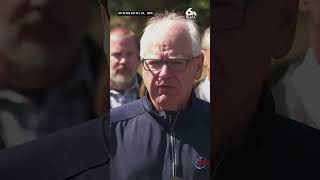 Gov. Tim Walz reacts to shooting at Catholic school that left two children dead