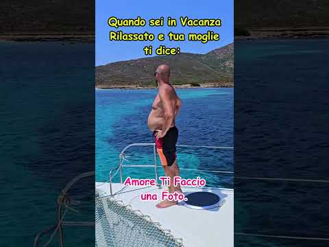 ⛱️ Quando sei in Vacanza Rilassato. #SaLeNPepperShow #vacanza #mare #barca #funny