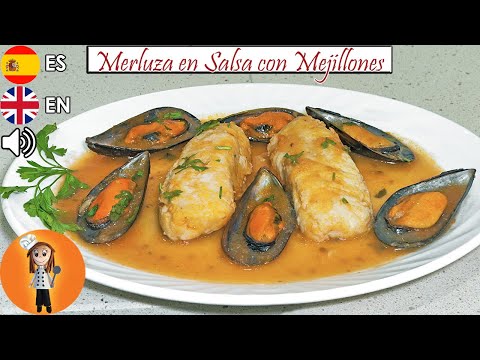 Merluza en Salsa con Mejillones | Receta de Cocina en Familia