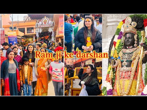 राम लला ke darshan hogye 🥲*My experience* in ram janm bhoomi 🙏 *Ayodhya Trip* | Hanuman ghadi*