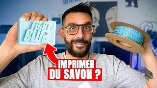 Imprimer son savon en 3D ? Oui c’est possible (Timeplast Soap Gen 3)
