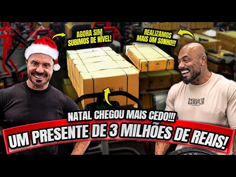 O NATAL CHEGOU MAIS CEDO NO CT!!! UM PRESENTE DE 3 MILHÕES DE REAIS!
