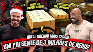 O NATAL CHEGOU MAIS CEDO NO CT!!! UM PRESENTE DE 3 MILHÕES DE REAIS!