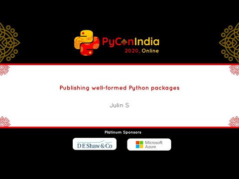 Tallk: Publishing well formed Python packages