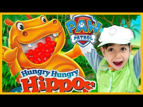 Family Game Night Hungry Hungry Hippos with Evan Joey and Maya!!