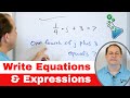Translating Words to Mathematical Expressions