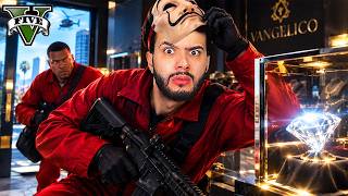ASSALTANDO UMA JOALHERIA NO GTA V! 🥷💎