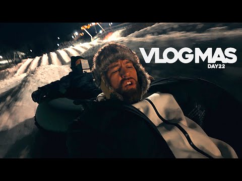 Snow Tubing on DJI Pocket 3 - VLOGMAS | Day 22