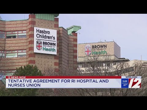 YouTube video thumbnail: Union Reaches Tentative Deal With RI Hospital
