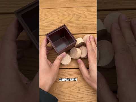 Do you understand the puzzle of clever placement of logs? Magic, manual and brain use, thinking