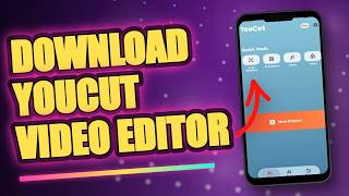 How to Download YouCut Video Editor on iPhone | YouCut iOS App Download Tutorial