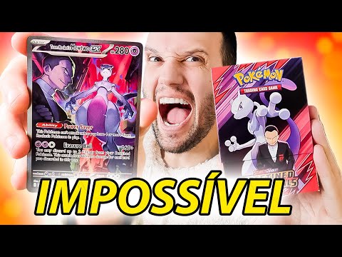 TIREI A CARTA POKEMON MAIS RARA E CARA DE NOVO!