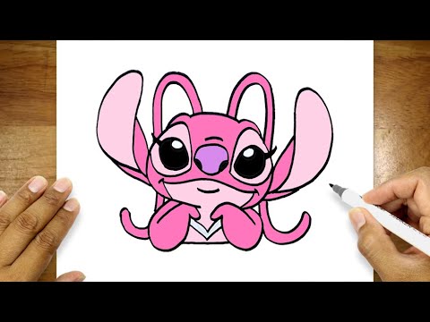 How To Draw Angel From Lilo And Stitch | Angel Drawing