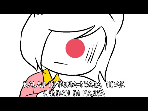 Manga Japan Ditolak 💔 || Drama Countryhumans Indonesia